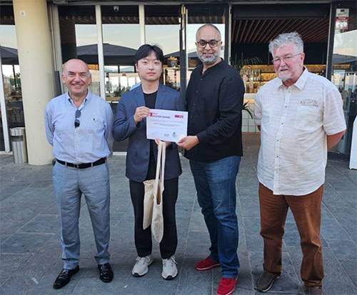 NANOSMAT2024 Barcelona poster award winner MR. BYUNGKWON LEE