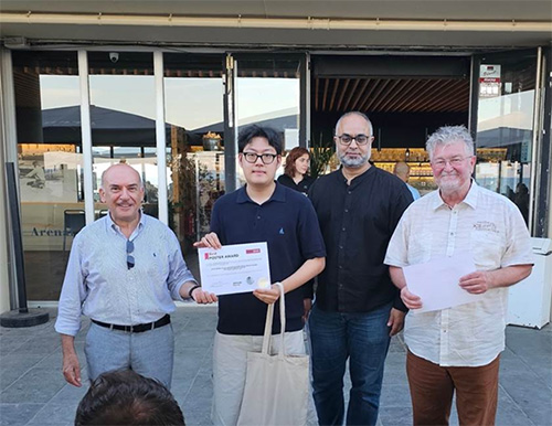 NANOSMAT2024 Barcelona poster award winner DR. JAE YOUNG PARK